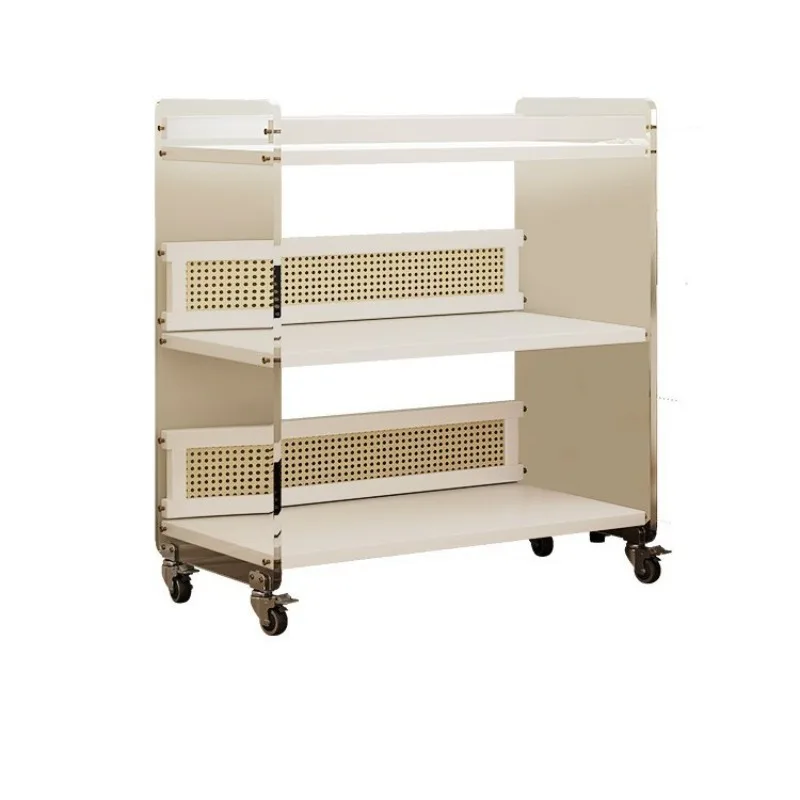 Sofa side table removable living room small coffee table cream style creativity