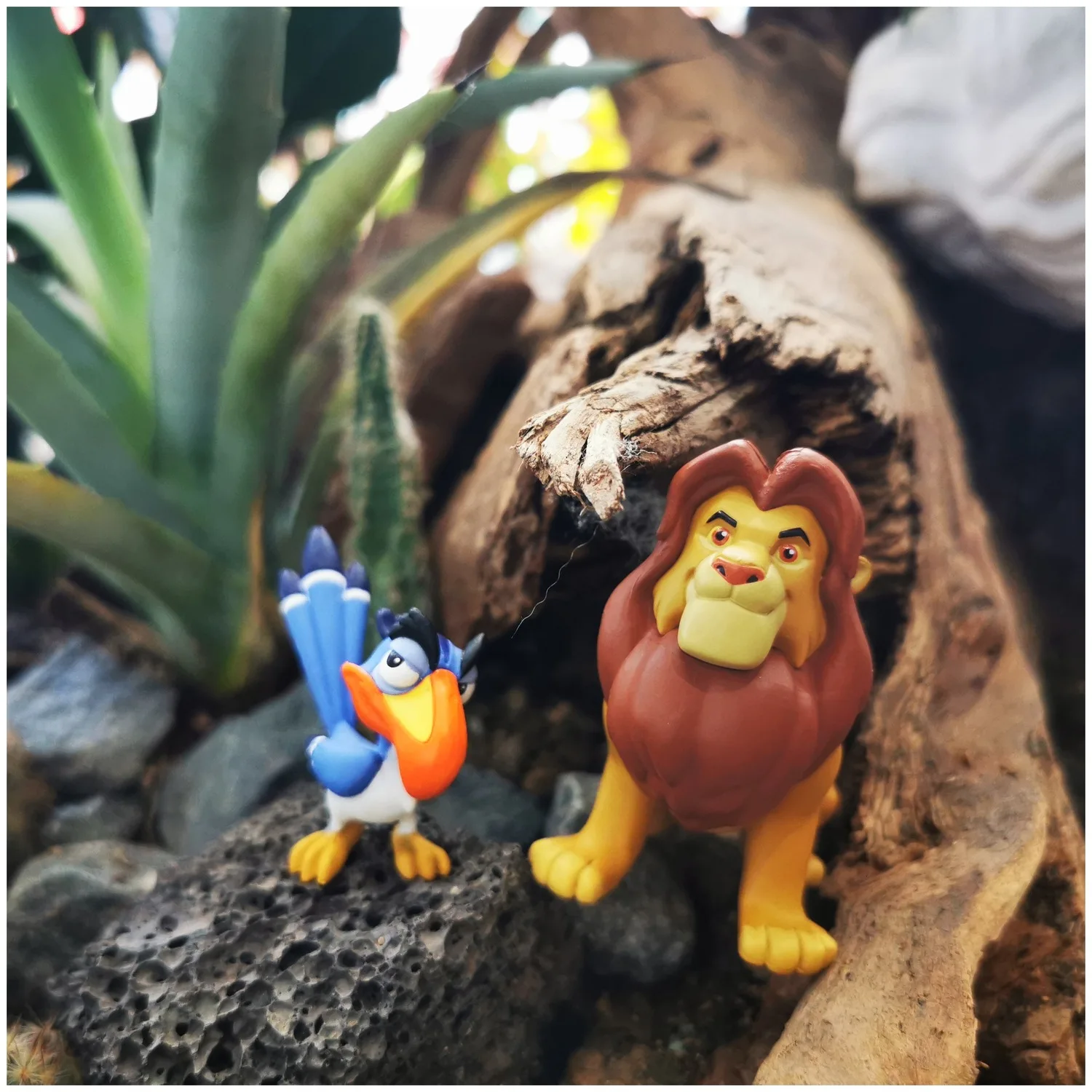 Disney The Lion King Simba Timon Pumbaa Zazu Action Figure modello Anime Figure regalo per bambini