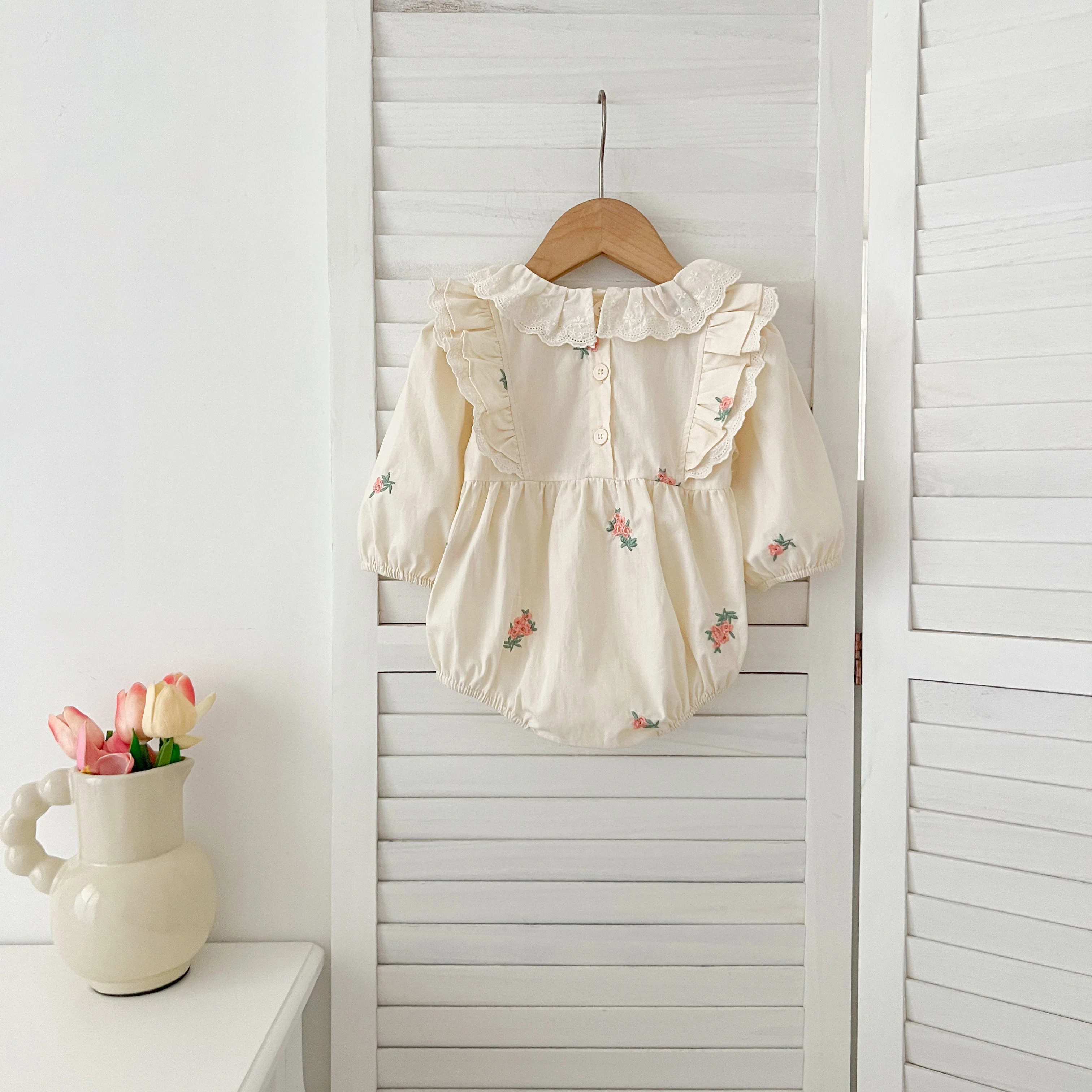 Neue Weihnachten Kleinkind Baby Mädchen Strampler Lange Ärmel Grid Strampler Herbst Neugeborenen 0-24M Spleißen Infant Baby mädchen Rot Overall – Detail 36