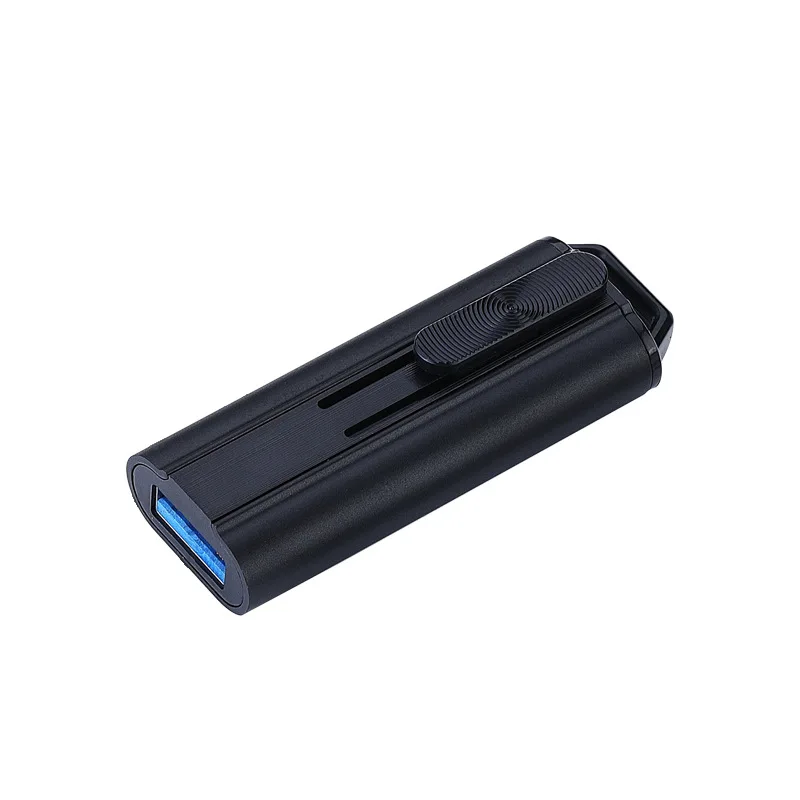 Business Retractable Metal USB Stick 32GB 64GB 128GB High Speed Flash Drive Wholesale for Bidding & Corporate Use