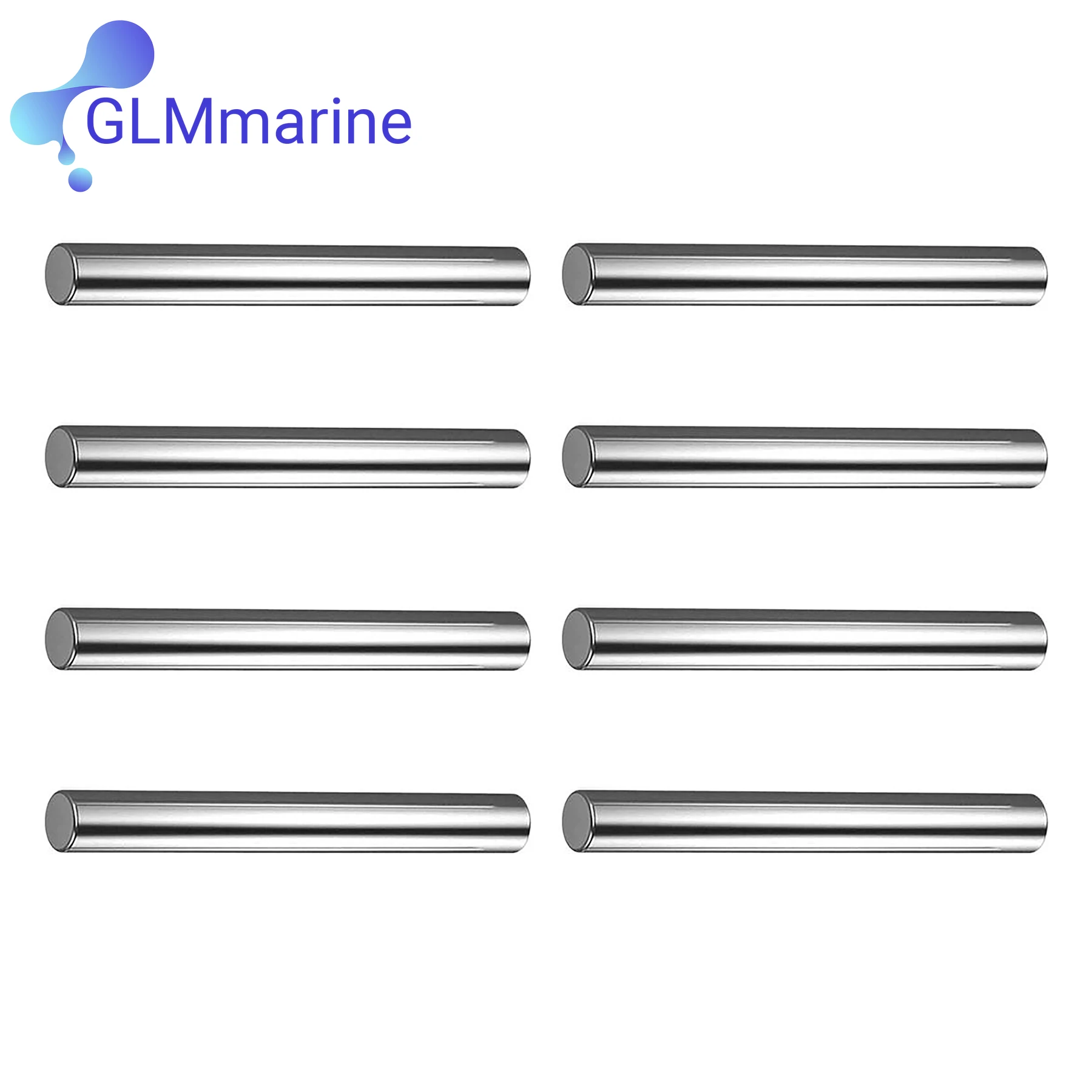 8 Pcs 2092600 Motor Prop Pins Compatible with Minn Kota MKP-2 MKP-3 MKP-6 MKP-7 MKP-25 MKP-37 1/8 Inch Prop Drive