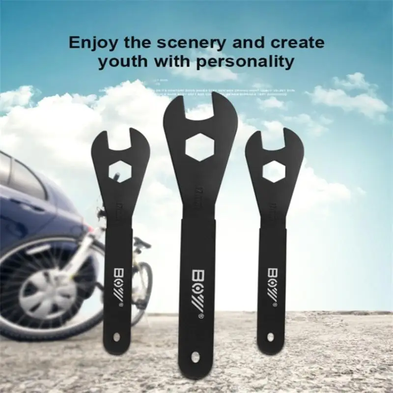 Repair Wrench MTB Road Bike Wheel Axle Hub Cone Wrench Pedal Spanner Tool 13/14/15/16/17/18/19mm Repair Tools