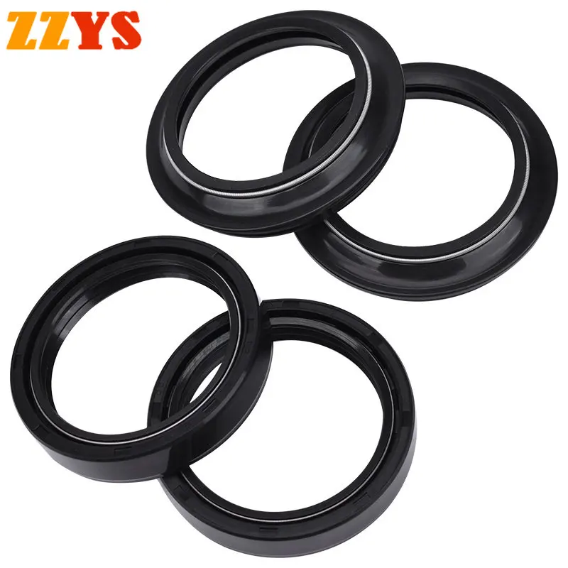 46x58x11 Front Fork Oil Seal 46 58 Dust Cover For Yamaha XV1900 MIDNIGHT STAR XV 1900 Stratoliner Roadliner Raider 1900 2010-15