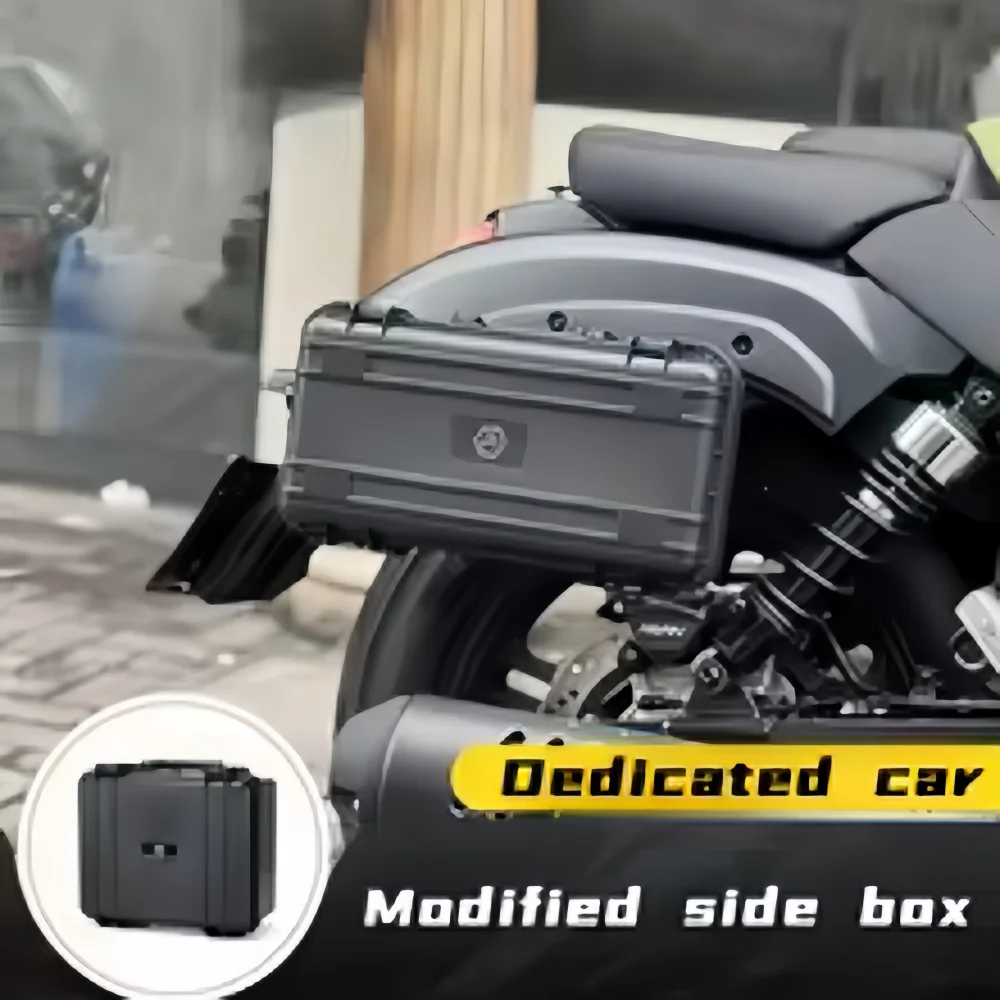 For VOGE CU525 TR300 SRV 300 Motorcycle Side Luggage Box Stainless Steel Support Rack Waterproof Anti-Theft Retro Cruiser Styls