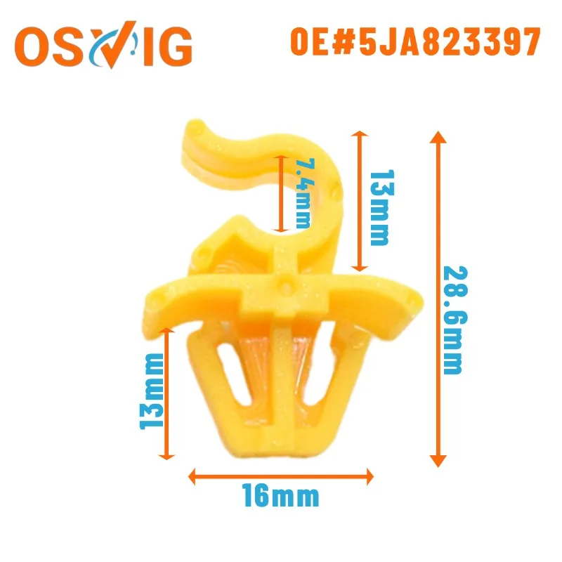 

5PCS OE#5JA823397 L5JA823397 Engine hood support rod fixing clip for Volkswagen Skoda car