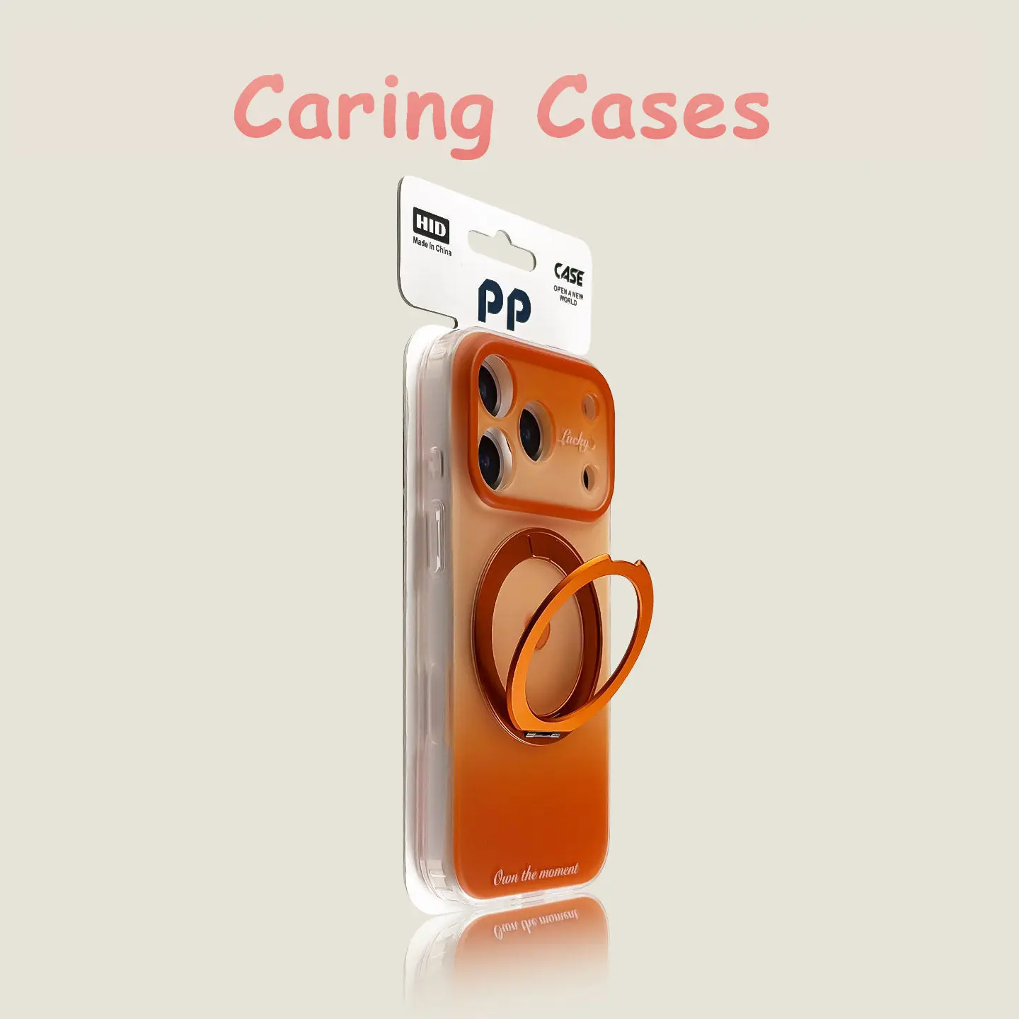 

For iPhone 17 Pro Max Case Red Matte 360° Magnetic Integrated Stand Soft Edge Shockproof Precise Hole Cover with iphone 16 15