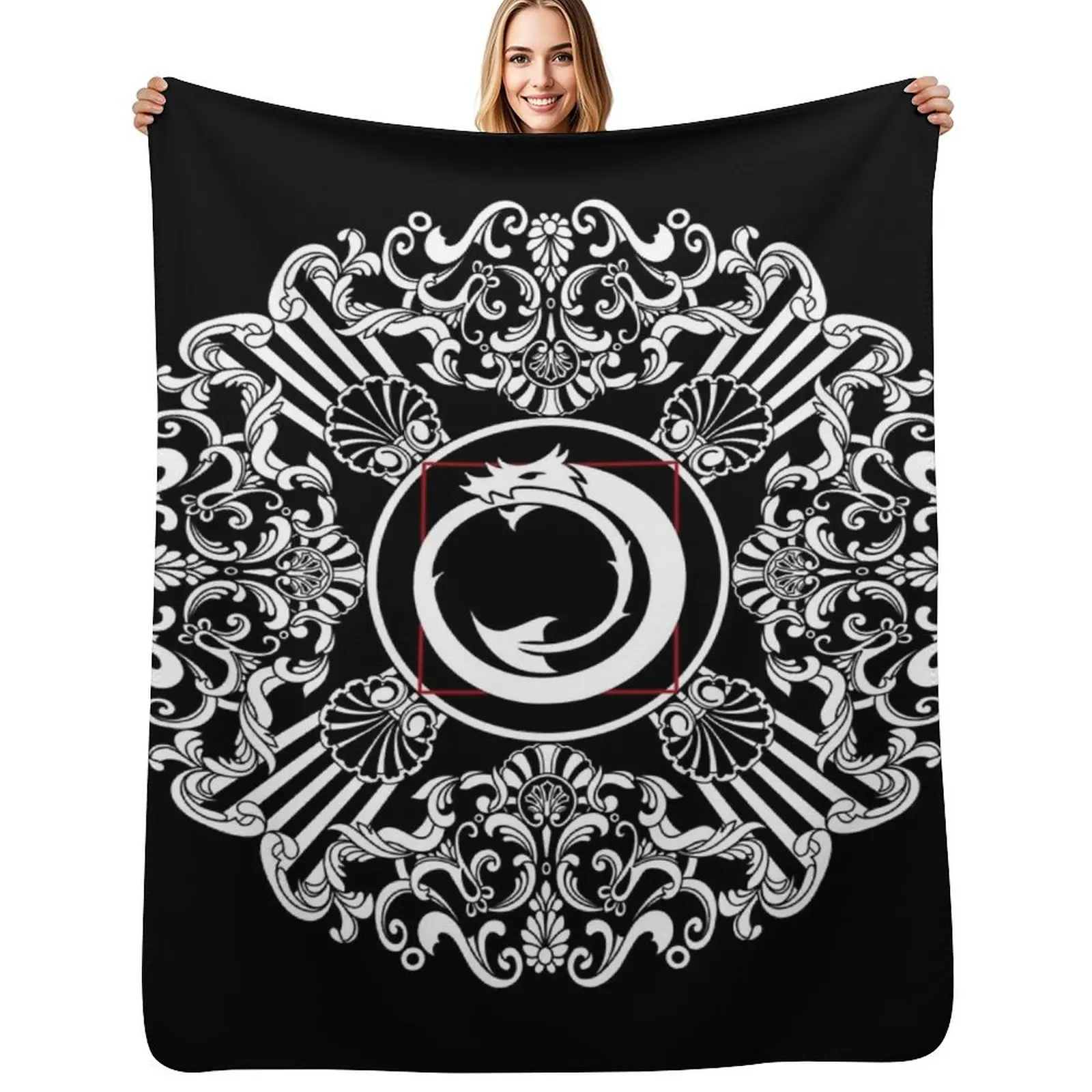 

Tzimisce - Vampire the Masquerade Clans Throw Blanket Hairys Flannels Sofa Beach Blankets