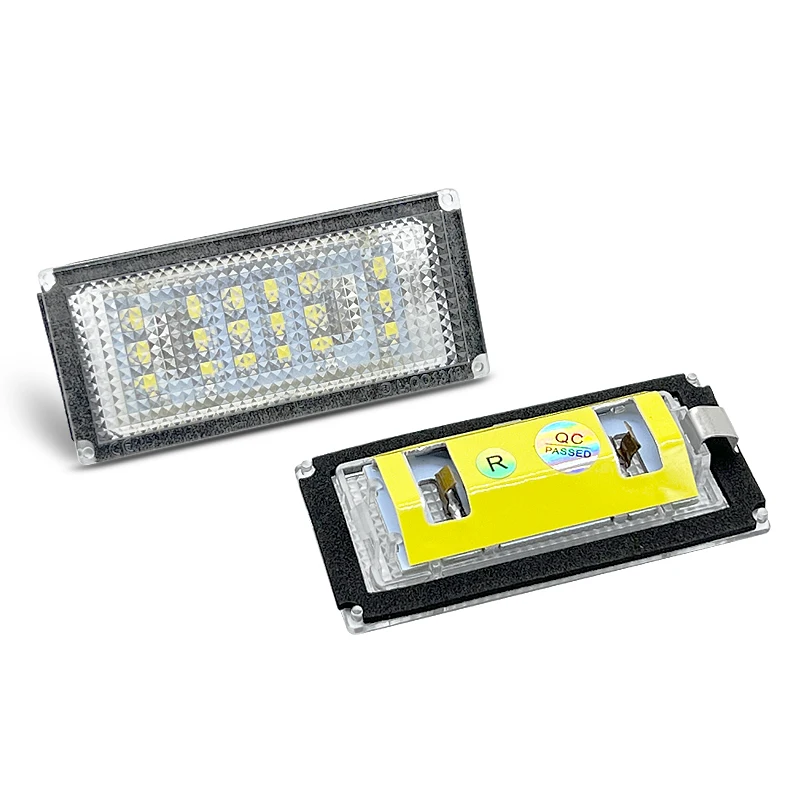 2Pcs LED License Plate Light For BMW E46 M3 2-Door Coupe Facelift 2004 2005 2006 Number Plate Lamp Replace OEM 51137113590