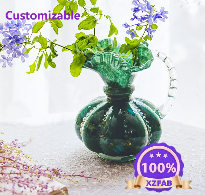 Factory Direct 2026 Top Vaso di fiori decorativo in vetro Soggiorno Tavolo da pranzo Ornamento