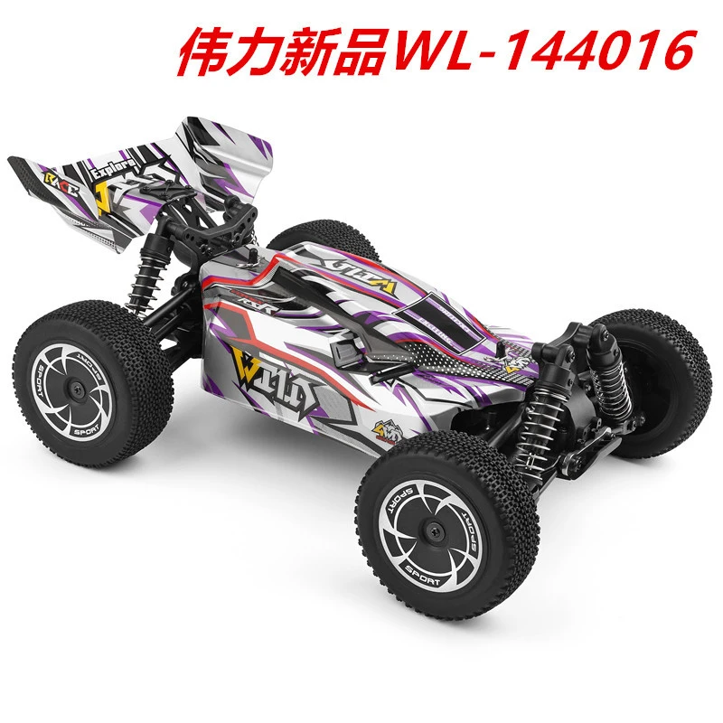 -Border PowerWL144016Electric four-wheel drive racing car 1Compare14Drift car off-road high-speed car model toy