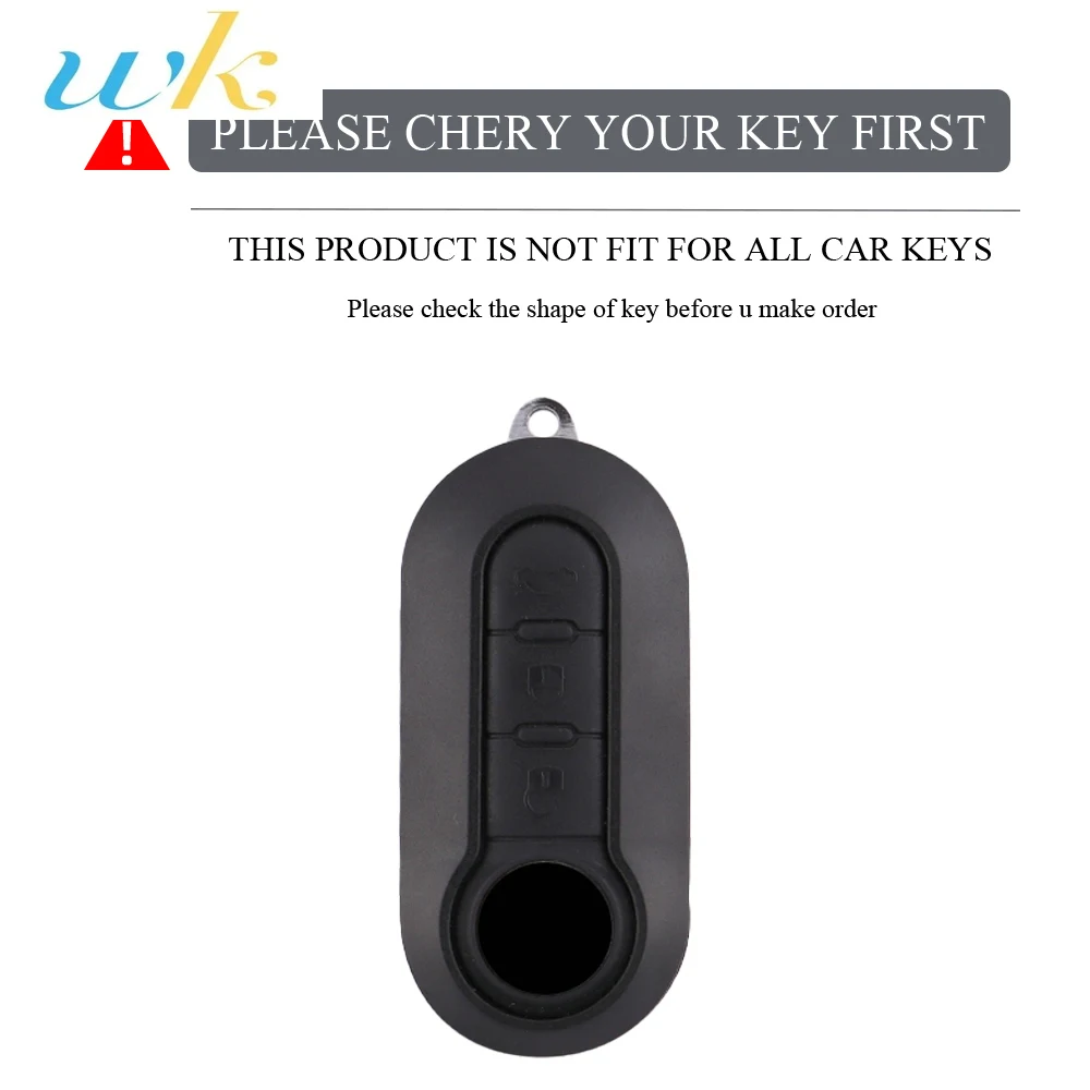 Kuvi TPU Car Key Cover Shell Case Fob For Fiat 500 Panda Punto Bravo Doblo Peugeot Boxer Citroen Relay Fiat Ducato Lancia Musa