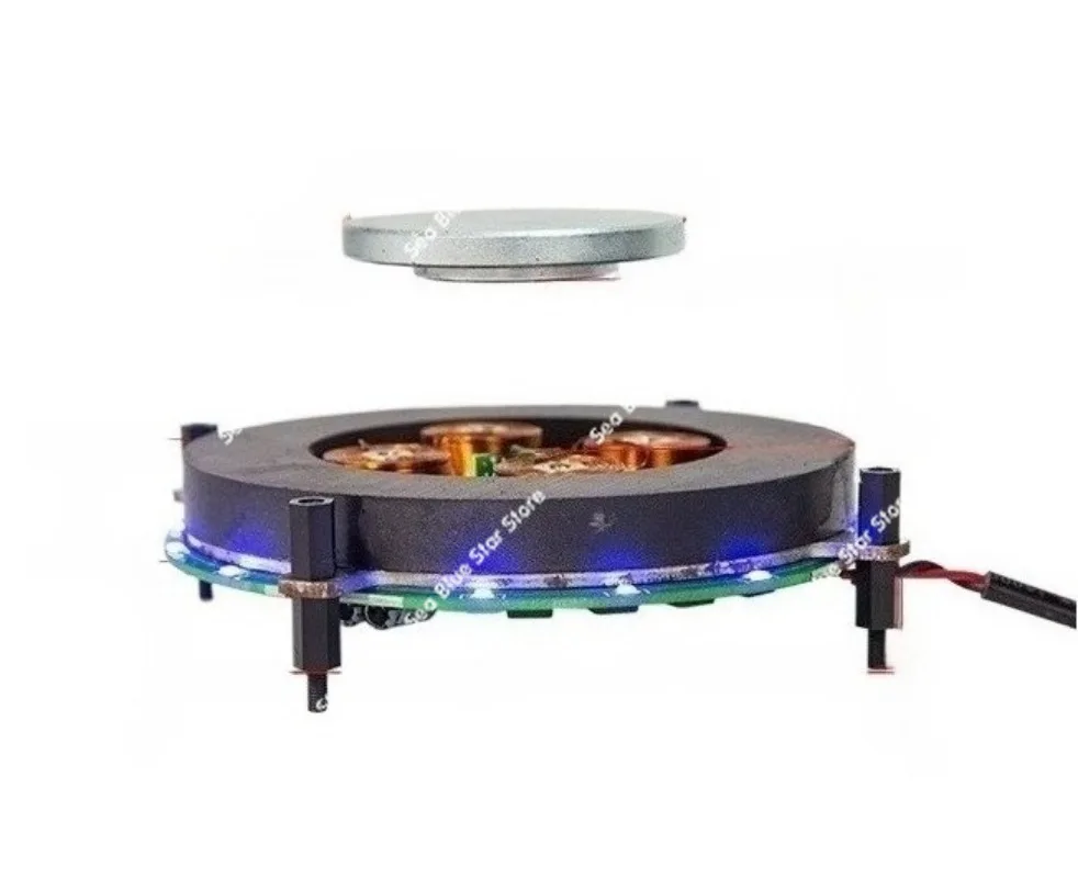 Magnetic levitation bare metal movement suspension booth module speaker modeling handicraft magnetic levitation display stand
