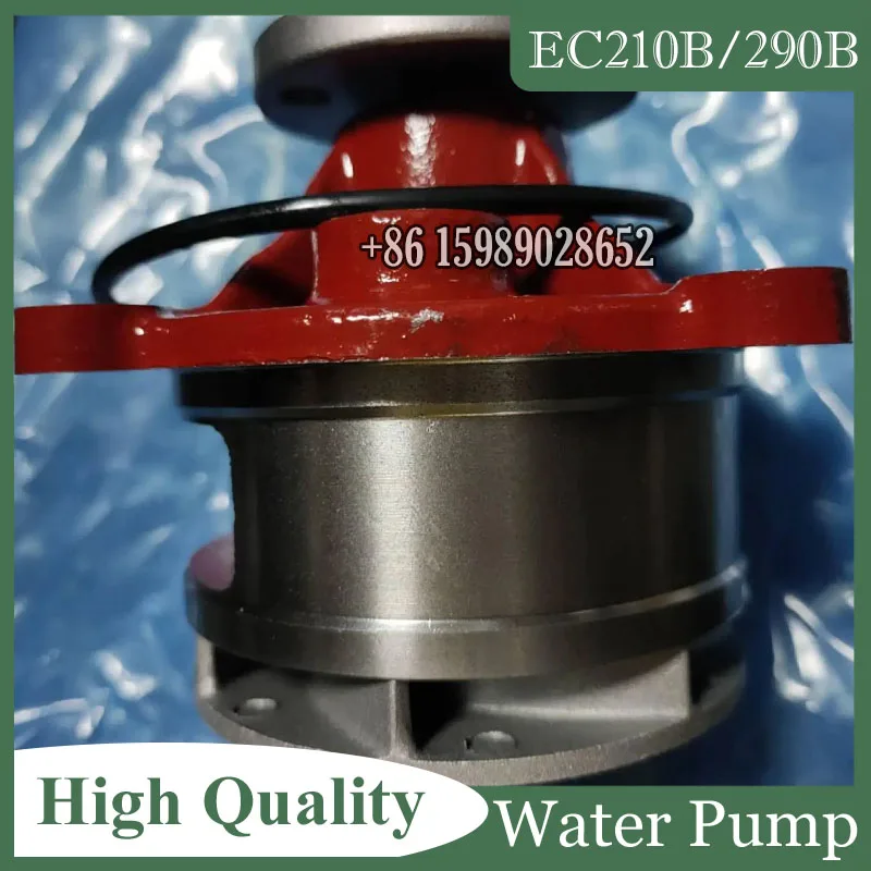 EC210B EC290B D6D Coolant Pump 21247955 21404502 Water Pump For Excavator Engine Parts