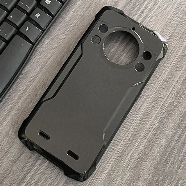 Dla Cubot Kingkong 9 Miękkie etui TPU na telefon dla CUBOT KingKong9 King Kong 9 Przezroczysta czarna obudowa Silikonowa ochronna obudowa tylna