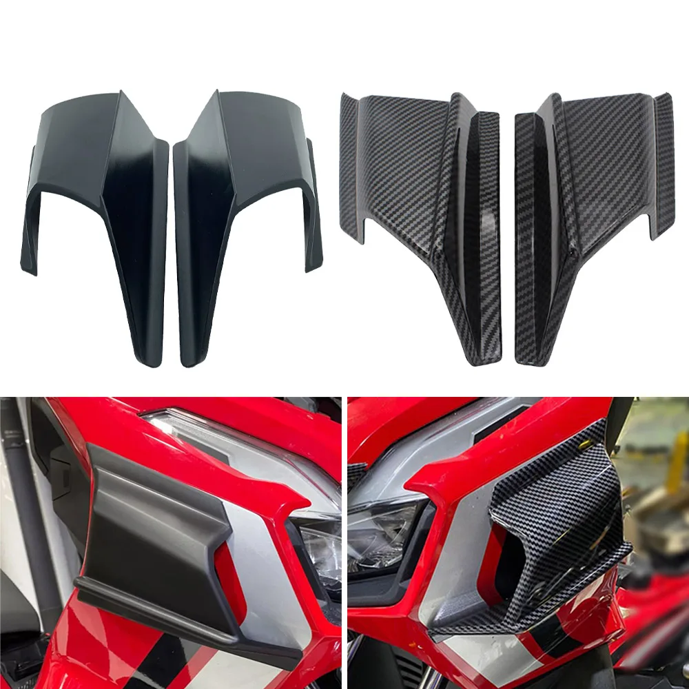 TMAX560 TMAX530 Modification Parts Motorcycle ABS Winglets Front Fairing Fin Spoiler Cover For CB150 R15 ADV150 NMAX155 XMAX300