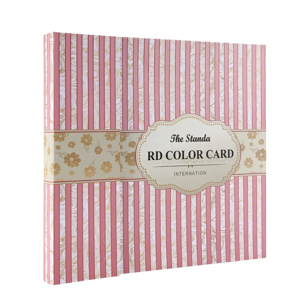 120 Colors Nail Color Display Book High Grade Striped Color Card Nail Polish Display Board Pattern Display Nail Color Swatches