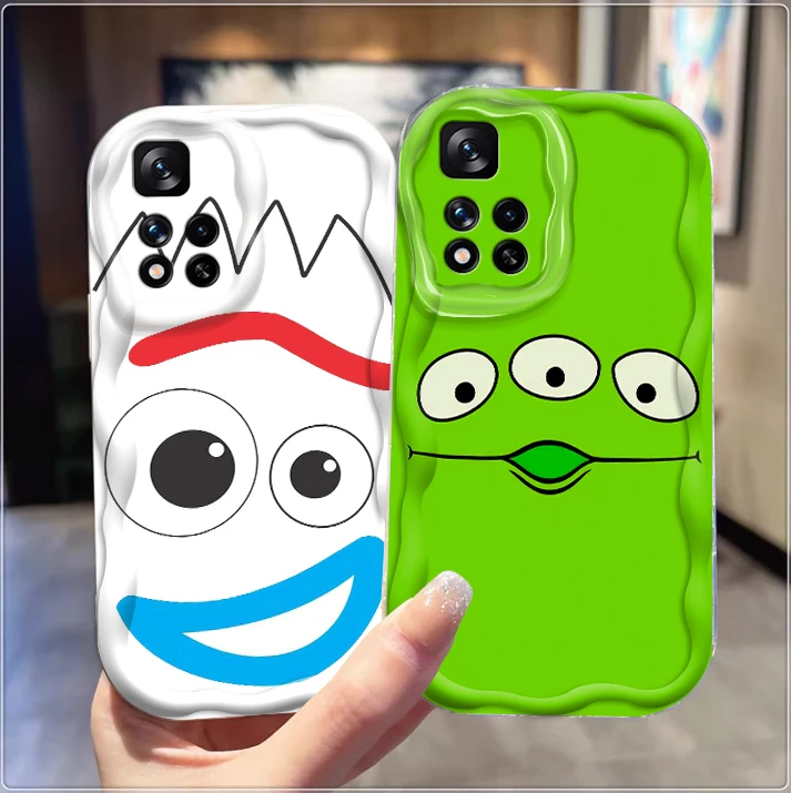 Cartoon Anime Three Eyes For Xiaomi Redmi Note 13 12 12S 11S 11 10 9 8 10A 9C 9T Pro Plus 5G Wave Oil Funda Phone Case