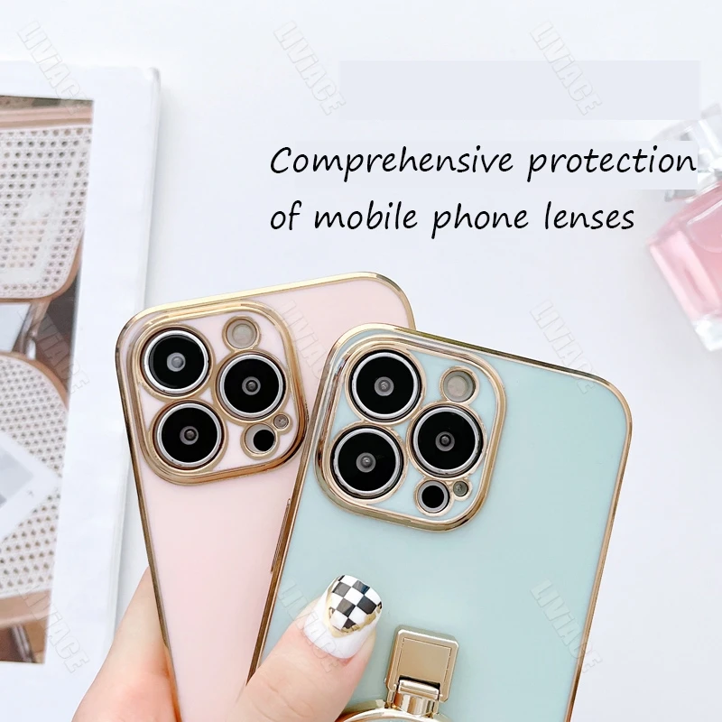 Quicksand Perfume Holder Phone Case On For iPhone 14 13 12 11 Pro Max 13Pro 12Pro X XR Xs Max 6 7 8 14Pro Plus Stand Cover