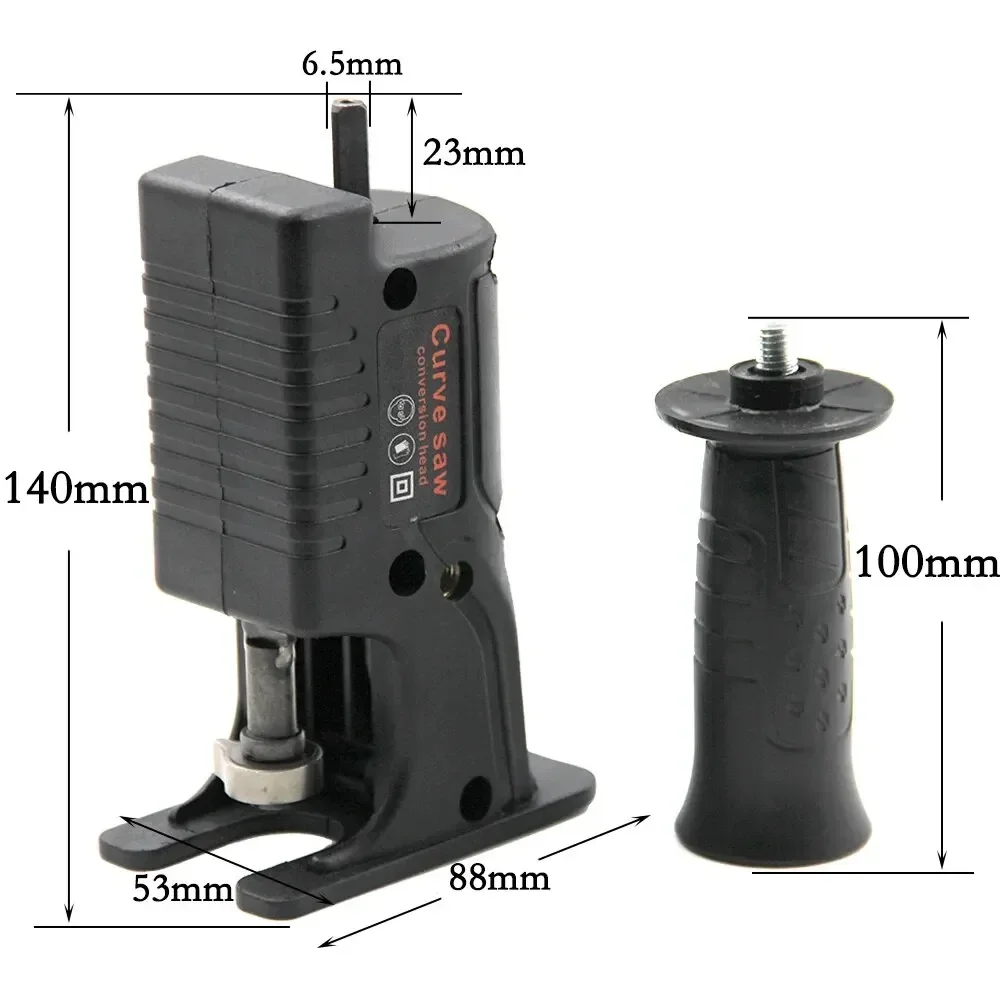 Reciprocating Saw Adapter Electric Drill To Electric Saw Screwdriver Conversion Head for Wood Metal Cutting Tool with Saw Blade