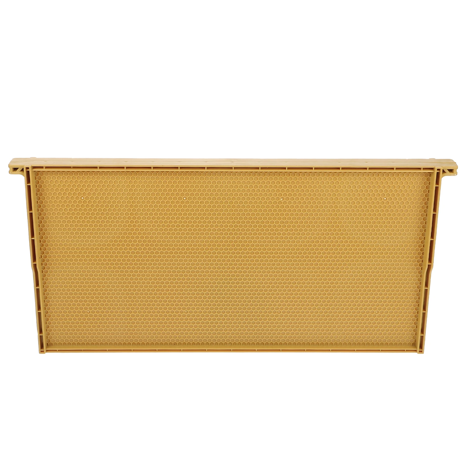 

Plastic Beehive Foundation Yellow Plate Honeycomb Sheet Practical Tool Increases Honey Production Durability Reliable Material