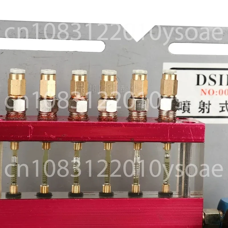Big Round Machine Electronic Refueling Machine 6 Heads Electronic Fuel Injection Oil Pump Vertical Hair Machine