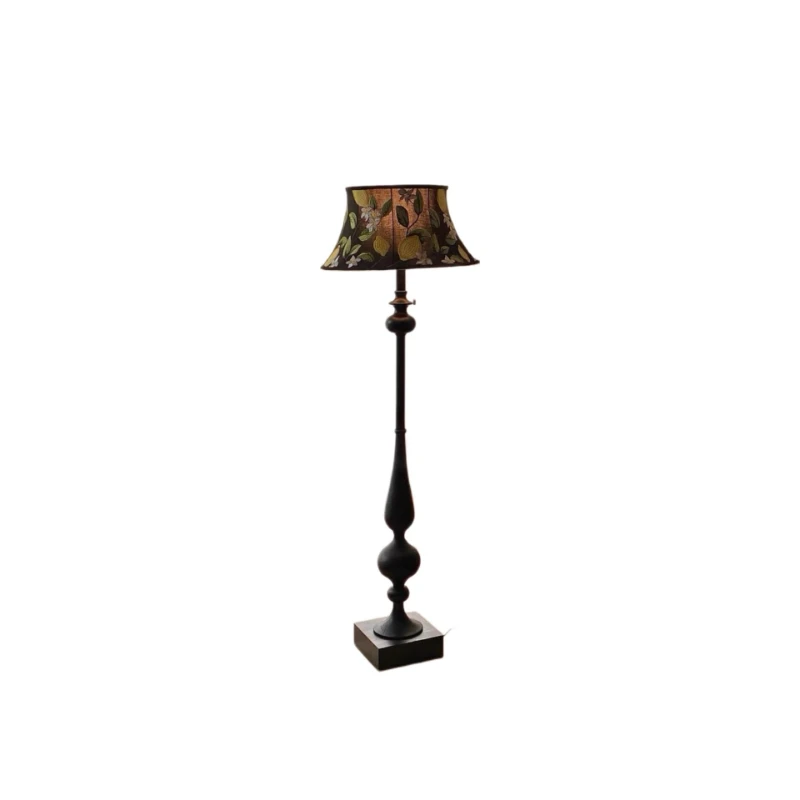 

Напольная лампа для гостиной и спальни, вертикальная, в американском стиле, новый китайский ретро-дизайн, высококачественная, в средневековом стиле