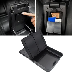 For Honda Civic 2022 2023 2024 Center Console Hidden Storage Box Black Car Armrest Organizer Tray For 11th Honda Civic Hatchback