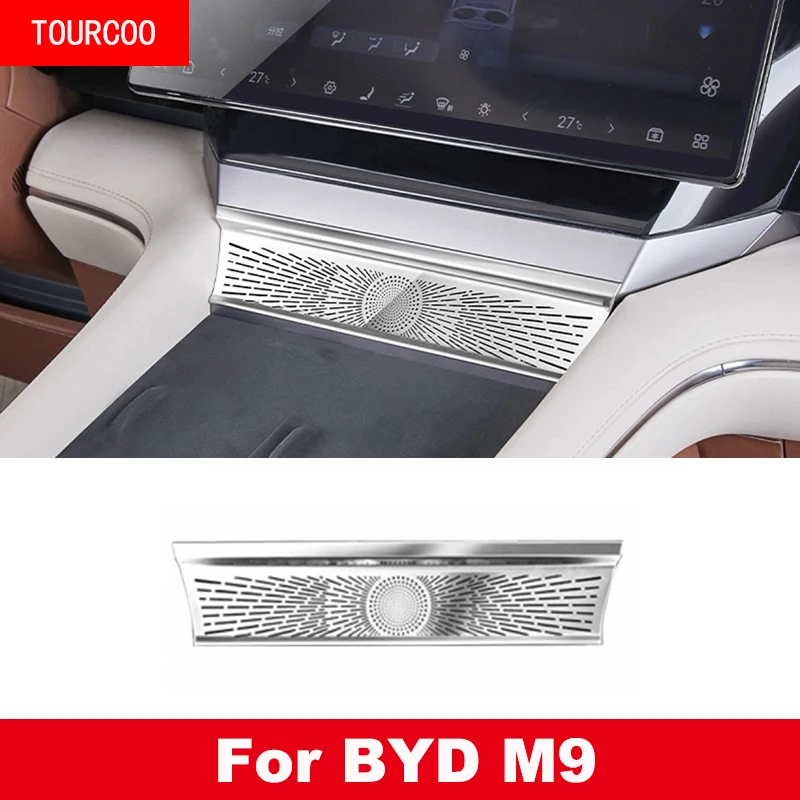 

For BYD M9 2025 Center Console Air Outlet Mask Vent Protective Cover Car Accessories