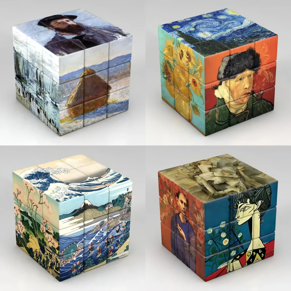 

Детская игрушка-головоломка с волшебным кубиком 3x3x3