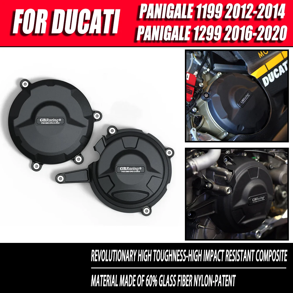 

For DUCATI Panigale 1199 2012 2013 2014 Panigale 1299 2016 2017 2018 2019 2020 Motorcycles Engine Cover Protection Case