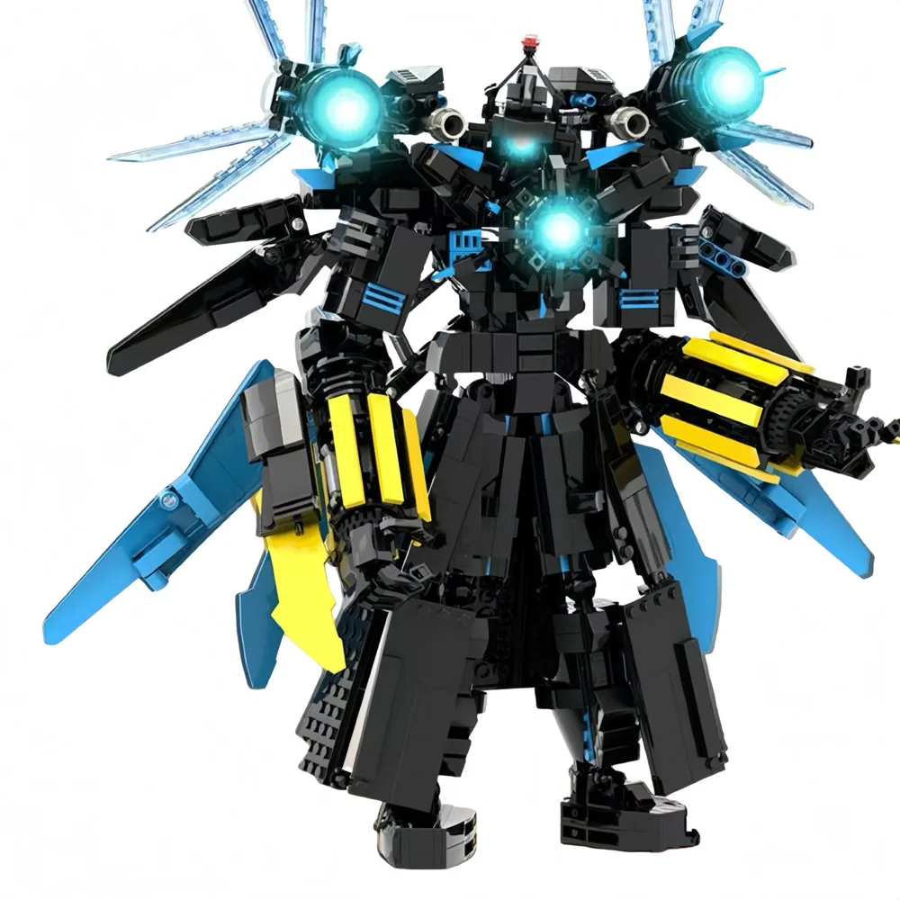 Skibidi toilette bloc de construction jouets caméraman horloge homme haut-parleur Tv homme Skibidi toilette perceuse haut-parleur homme Titan Clockman