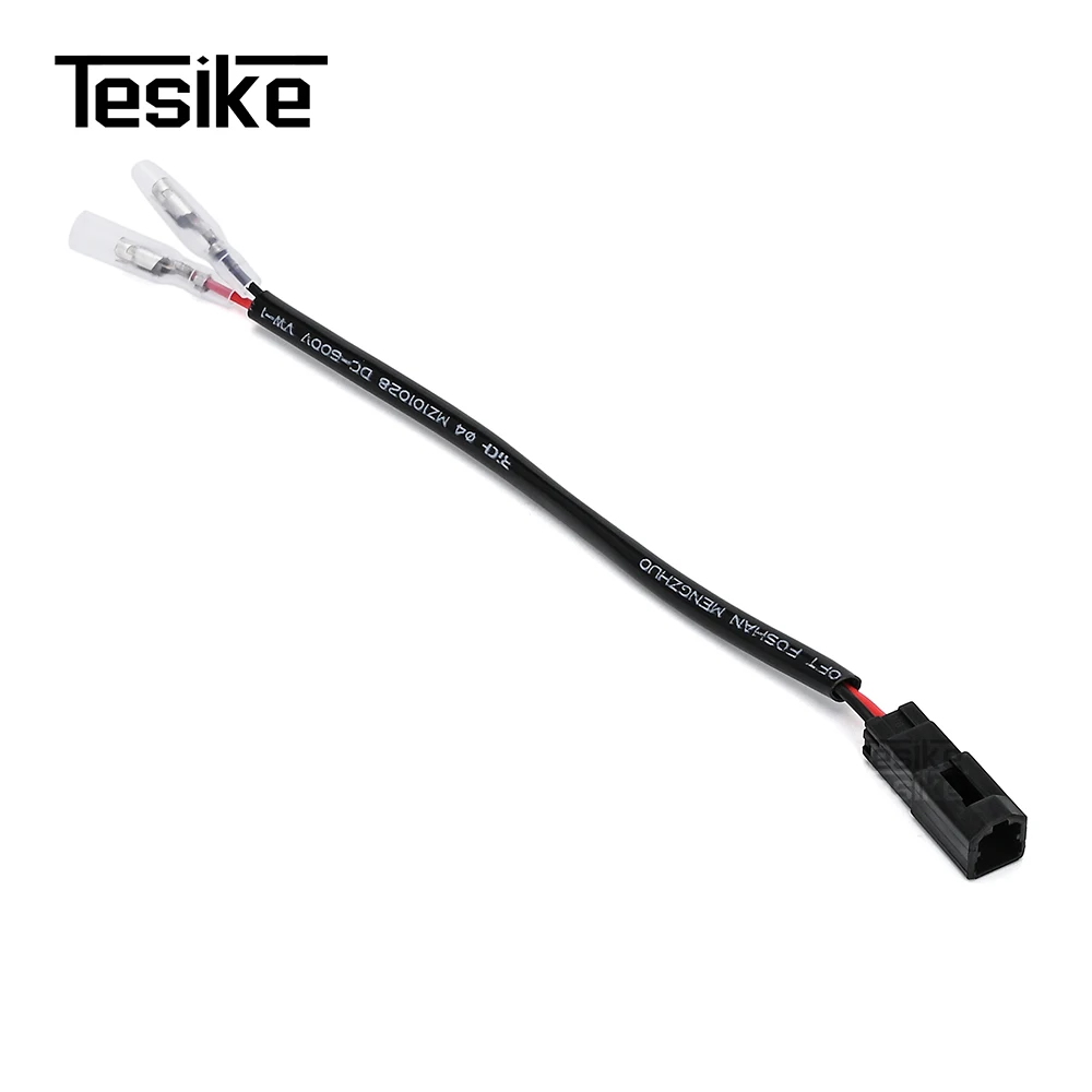 For Ducati Monster 848 Turn Signal Wiring Harness Connectors 2 Wires Adap Indicator Adapter Blinker Cable Plug Moto Accessories