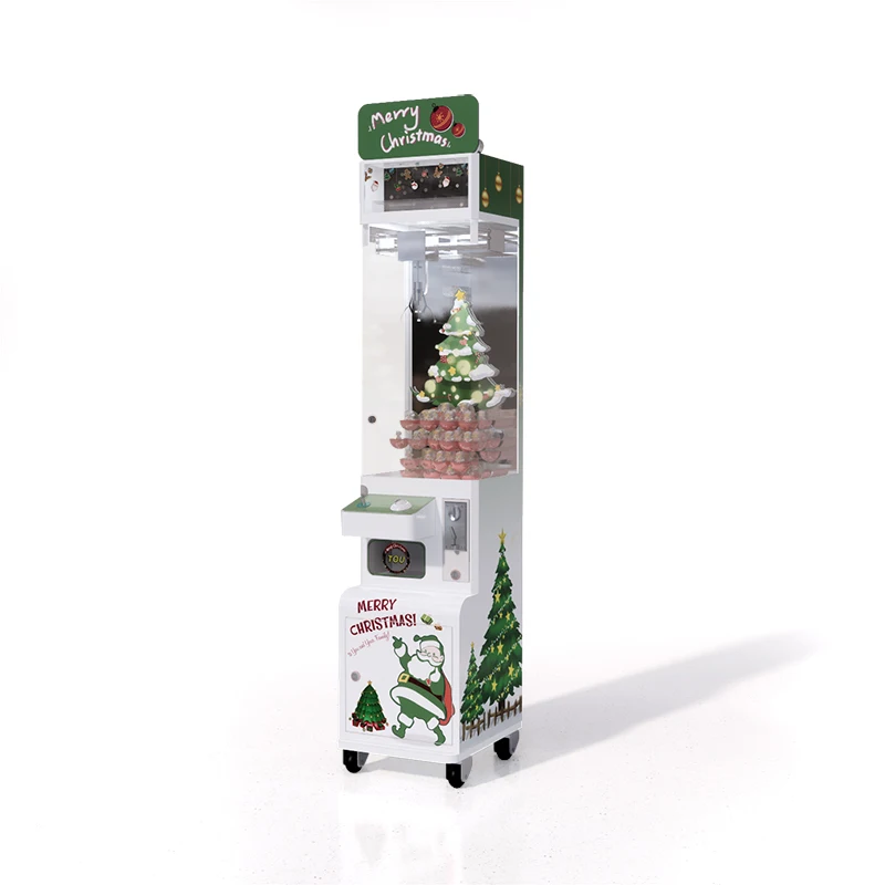 

Factory Wholesale Coin Operated Slim Candy Grabber Prize Dispenser Vending Machine Toy for Kids and Adults
