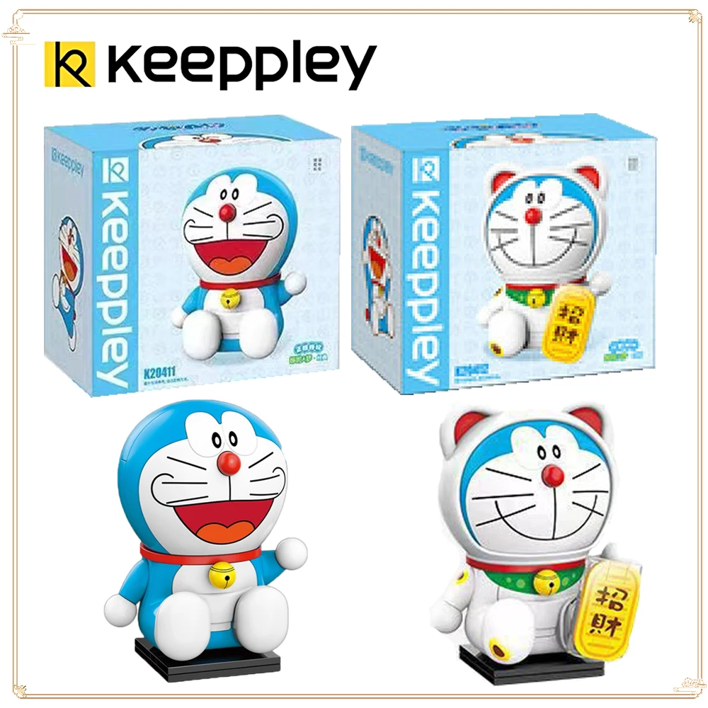 

Keeppley Doraemon Building Block Cute Building Blocks Children's Puzzle Anime Surrounding Toys Popular Funny Christmas Giftss