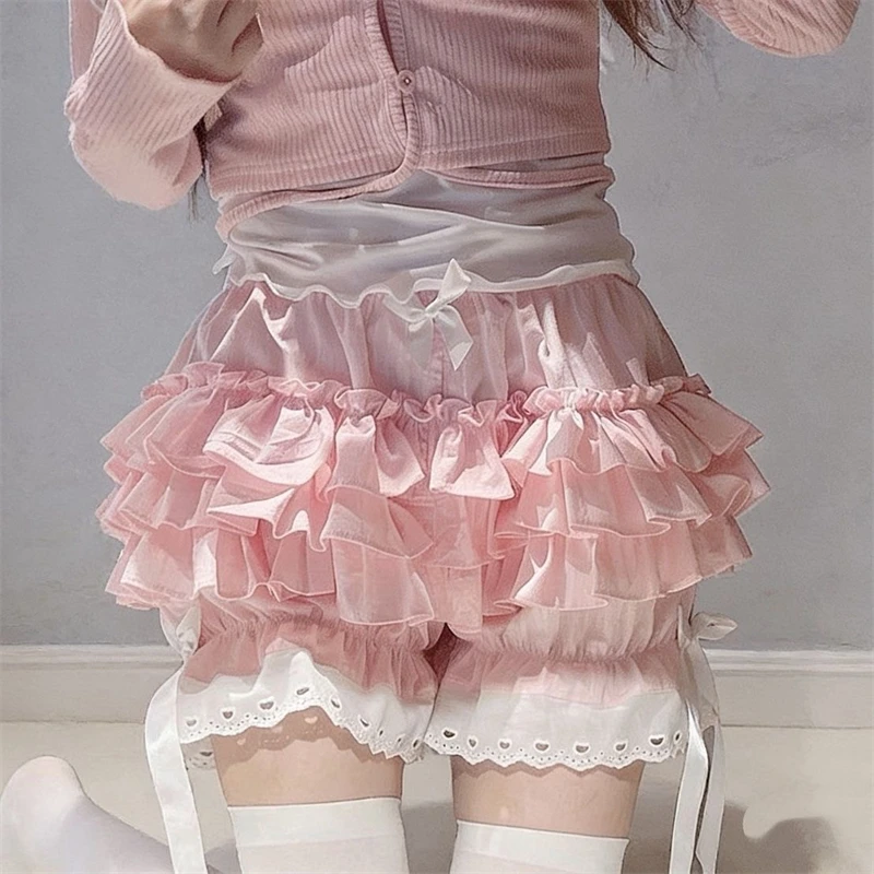 Women'S Accessories Louis Vuitton - Pink Pleated panties woman pumpkin cute