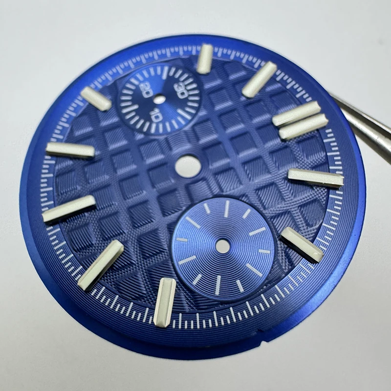 30.5 مللي متر لا شعار Vk64 ساعة الطلب 2 عيون شبكة المزدوج مقياس الأخضر مضيئة الهاتفي جديد مذكرات ساعة الطلب لإصلاح VK64 تعديل