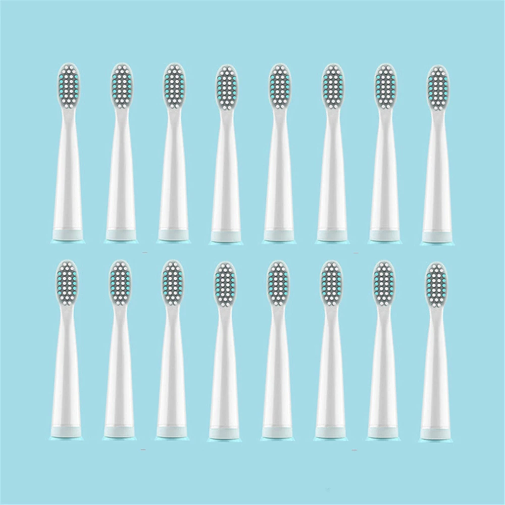 16pcs Replacement Brush Heads For Sonic Electric Toothbrush Soft Brush Head Tips Deep Clean For Man and Woman Adults J110 / J209