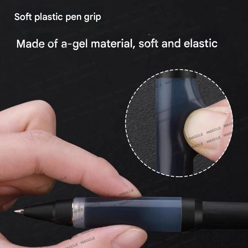 Japoński długopis Uni α-Gel Jetstream z metalową obudową, na bazie oleju, elegancki długopis szkolny, prezent dla nauczyciela, cadeau maitresse — zdjęcie produktu 5