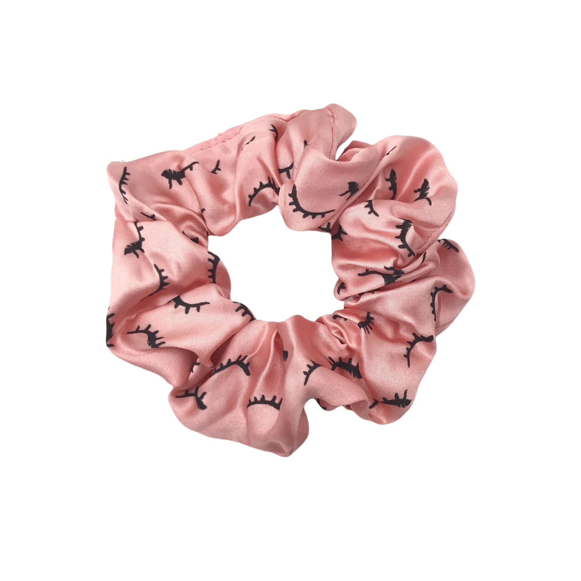 5 Stück/20 Stück Haargummis mit Wimpernmuster, elastisches Haarband, Haargummi, Pferdeschwanzhalter für Damen, Accessoires, Stoff-Kopfbedeckung – Detail 12