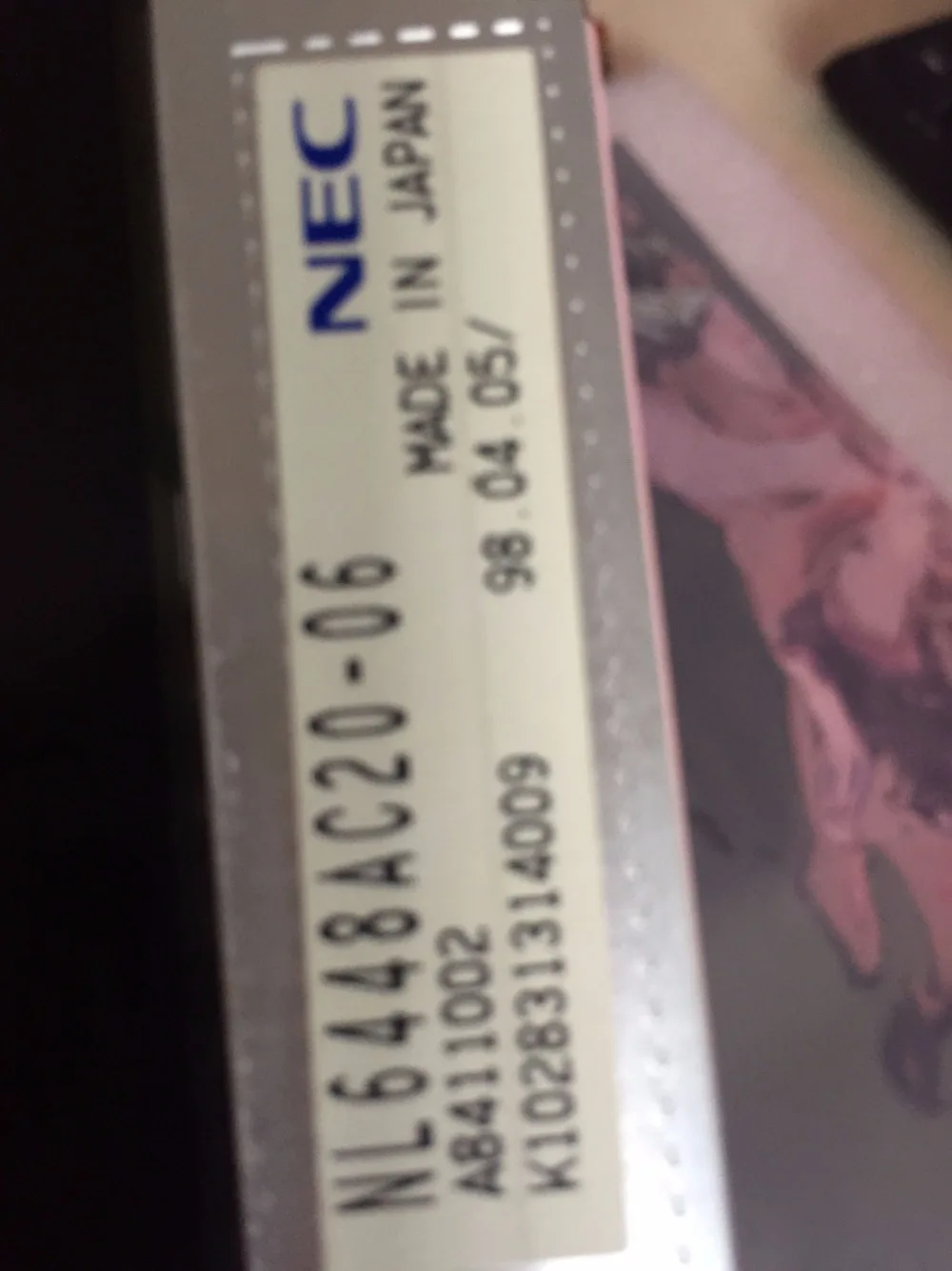 Original nova tela LCD de 6,4 polegadas NL6448BC20-08 NL6448BC20-08E NL6448BC20-06