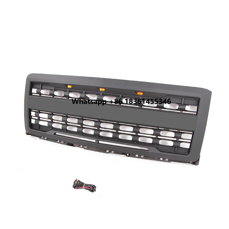For  Silverado 2014 2015 Auto Parts Front Grille Raptor Style