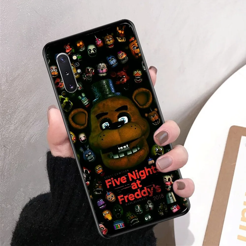 F-Freddys at Five Nights Phone Case For Samsung Note 8 9 10 20 pro plus lite M 10 11 20 30 21 31 51 A 21 22 42 02 03