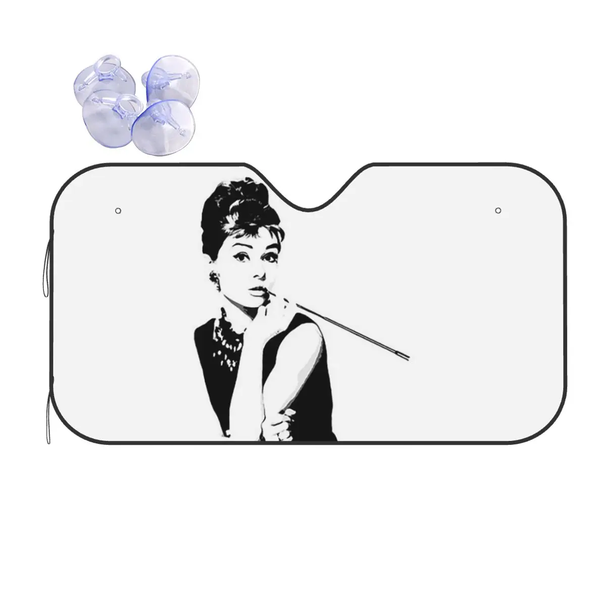 

Одри Хепберн портрет A солнцезащитный козырек лобовое стекло автомобиля переднее лобовое стекло окно солнцезащитный козырек аксессуары чехлы