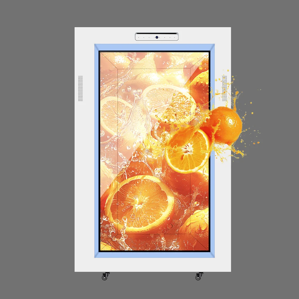32-Inch Transparent Holographic LCD Display Case with Touch Screen Virtual Digital Dust-proof IP65 Rated SDK Function