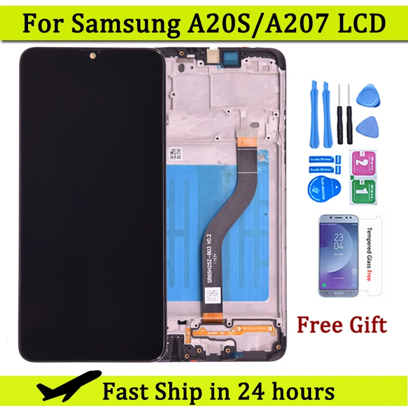 

6.5'' Display For Samsung A20s A207 LCD Touch Screen Digitizer For Samsung A207F/DS A207FN A207U A207W A207G/DS