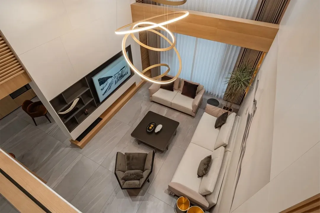 Spongde Furniture king size Set camera da letto Villa Sala progetti Design interno 3D Resazione 3D Design interno