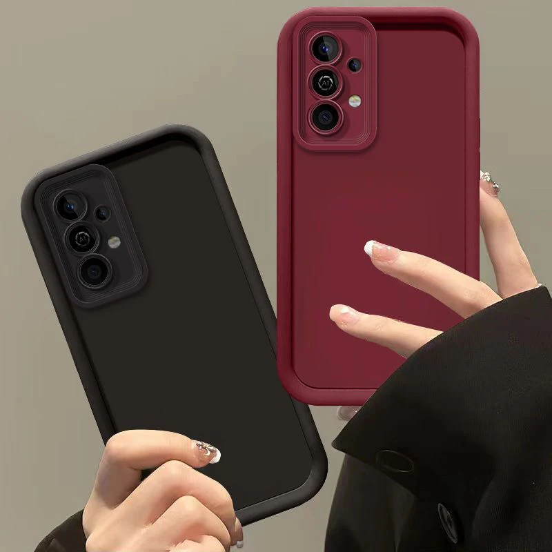 Leiter Matte Handyhülle für Samsung Galaxy A32 A52 A72 A12 A22 A13 A23 A33 A53 A73 stoßfeste weiche Schutzhülle