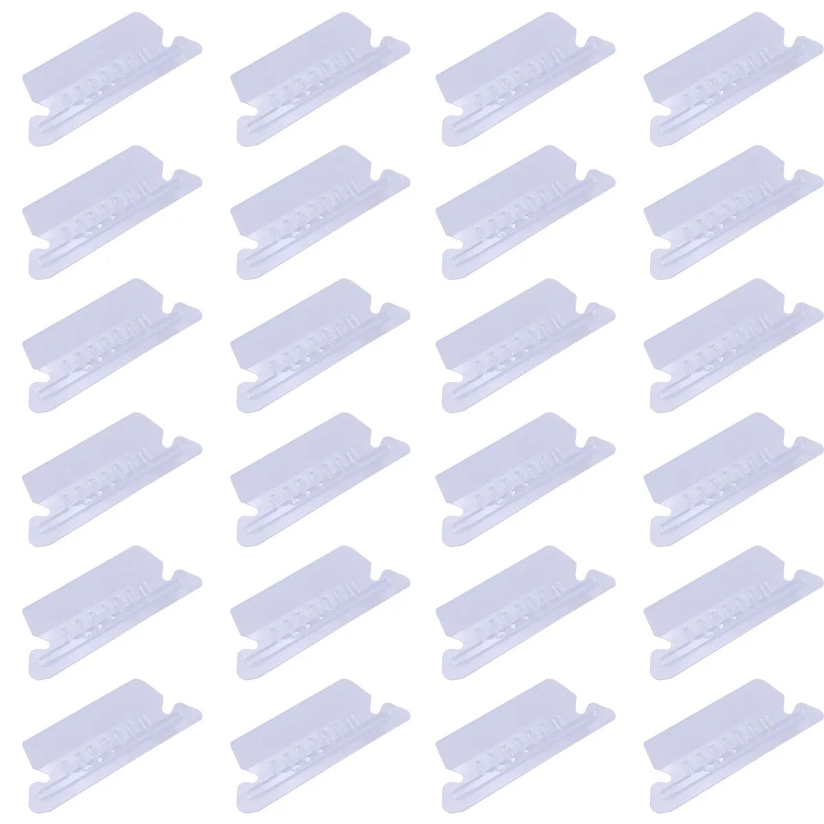 

Прозрачные ПВХ-клипсы для этикеток: держатели ценников для супермаркетов и розничных магазинов, клипсы для полок, рекламные держатели для папок, заметок, фотографий