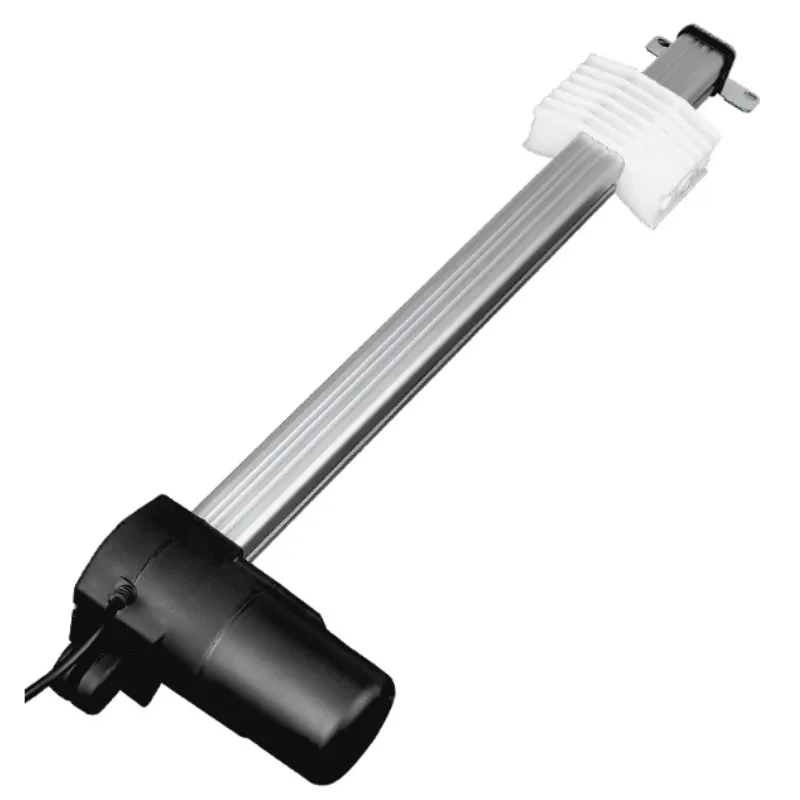 12V 24V Mini Linear Actuator 50-500mm Stroke, Electric Reciprocating Push Rod for Sofa Bed Massage Chair, IP65 Waterproof Motor