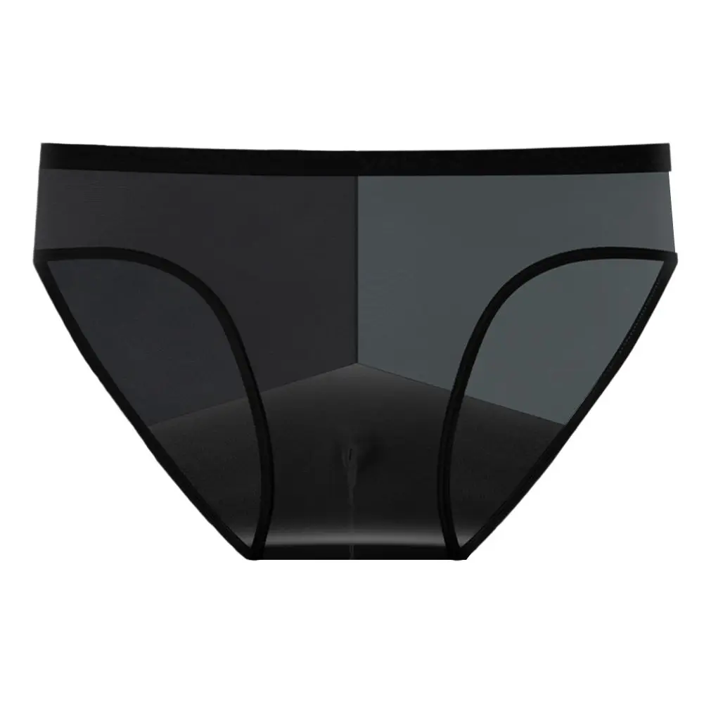 Blue Men Transparent Underwear Breathable Underwear Brand New Condition Breathable Fabric Classic Style Printed Pattern